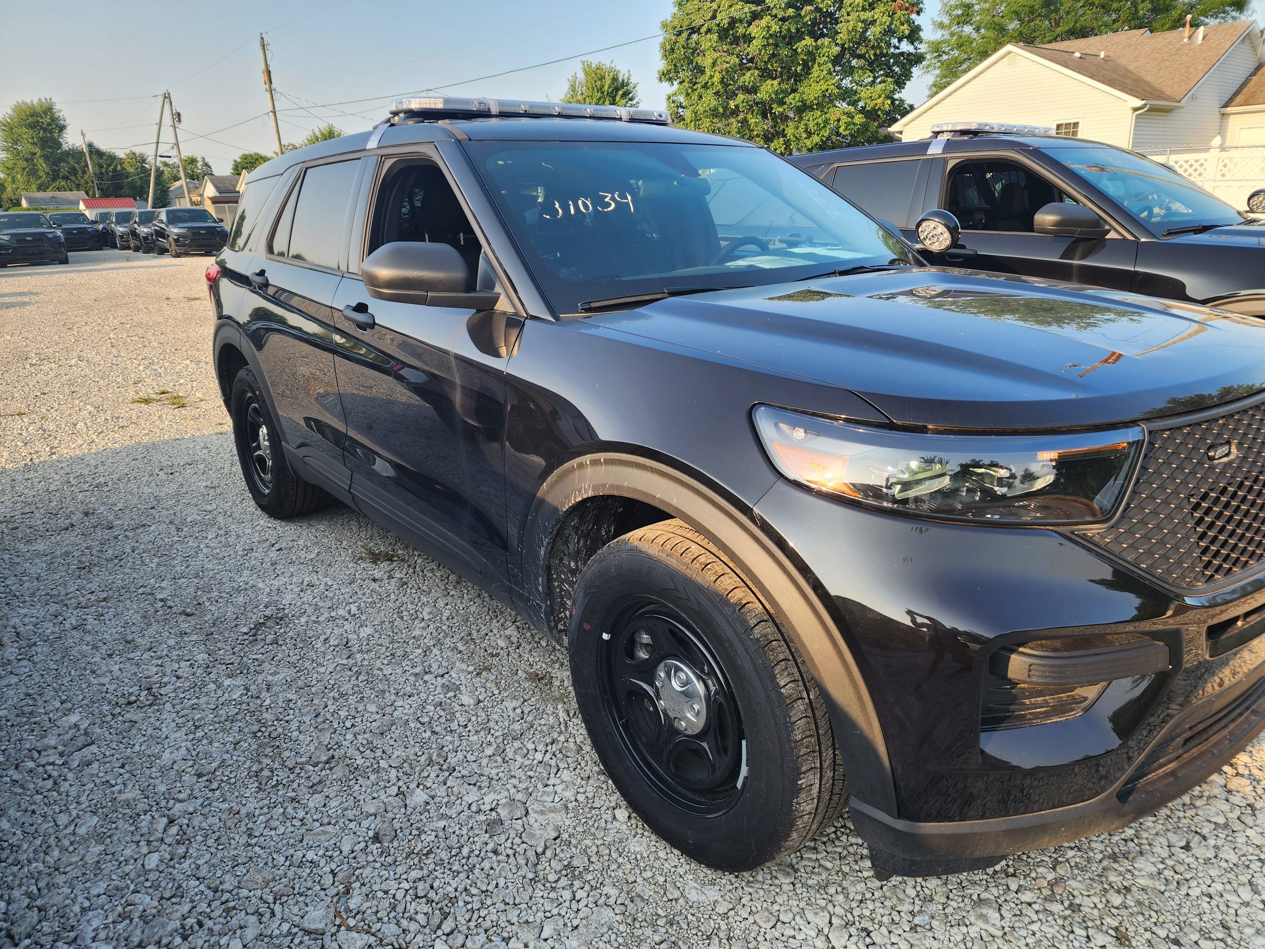 Ford Police Interceptor Ready for Patrol Whelen